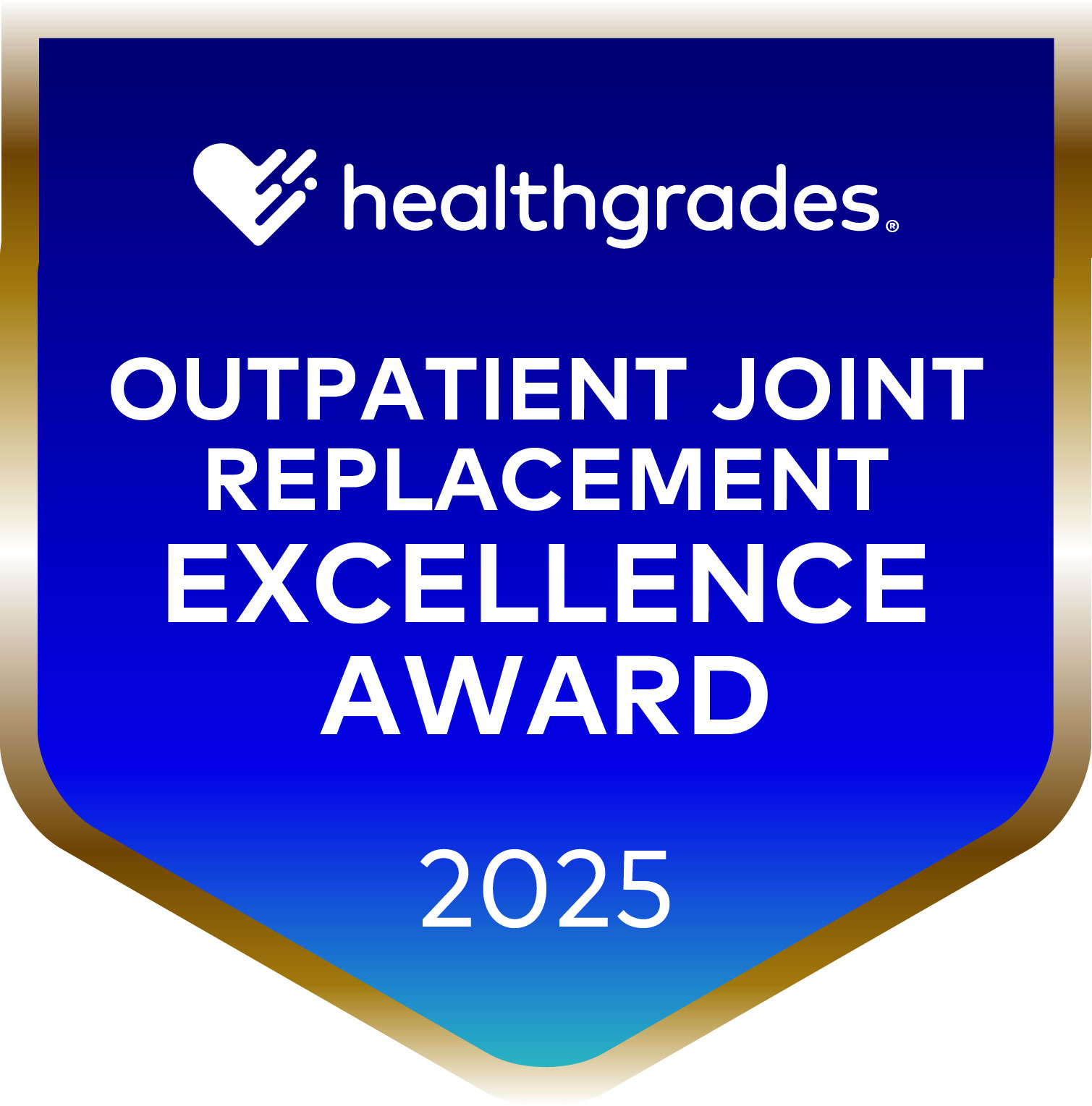 Healthgrades Outpatient Joint Replacement Excellence Award